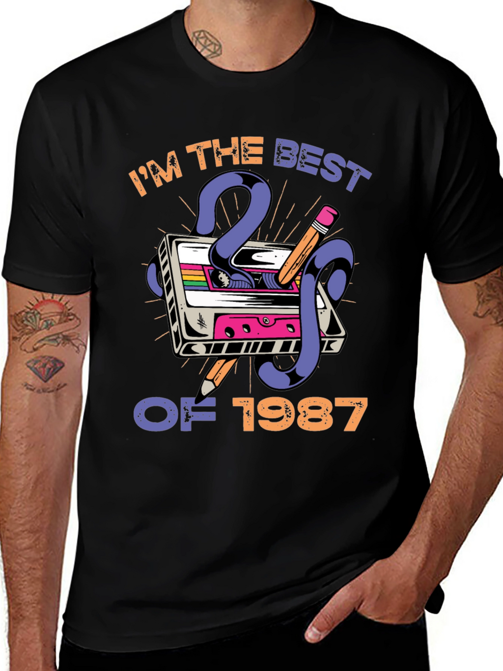 Im The Best Of 1987 Cassette Tape T-Shirt