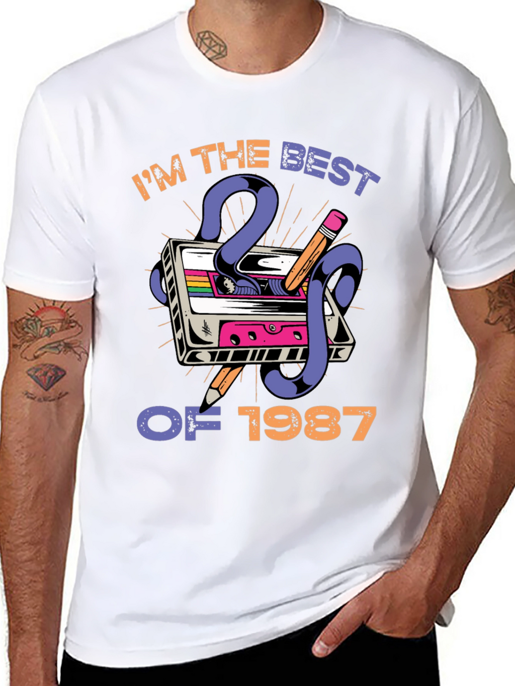 Im The Best Of 1987 Cassette Tape T-Shirt