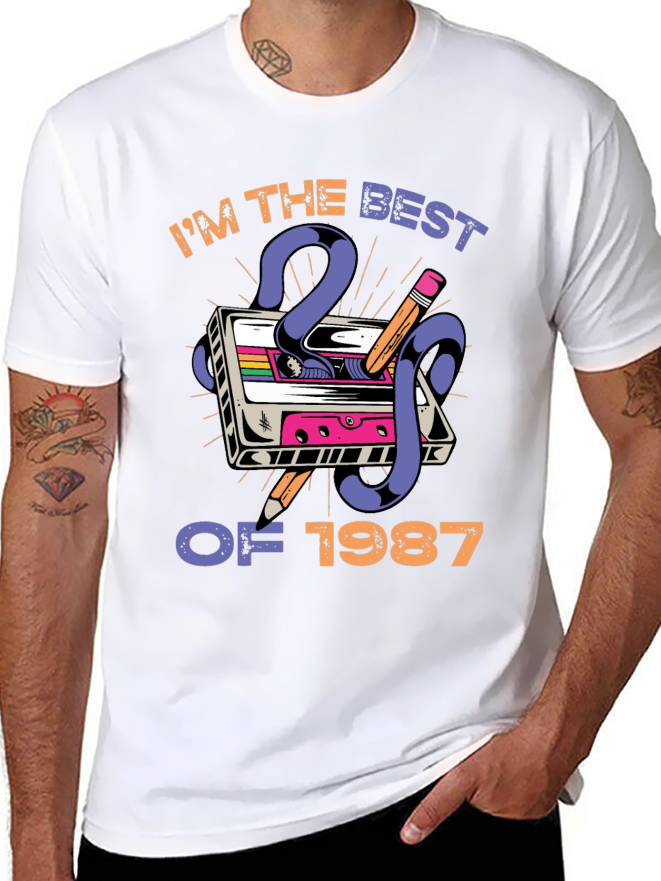 Im The Best Of 1987 Cassette Tape T-Shirt