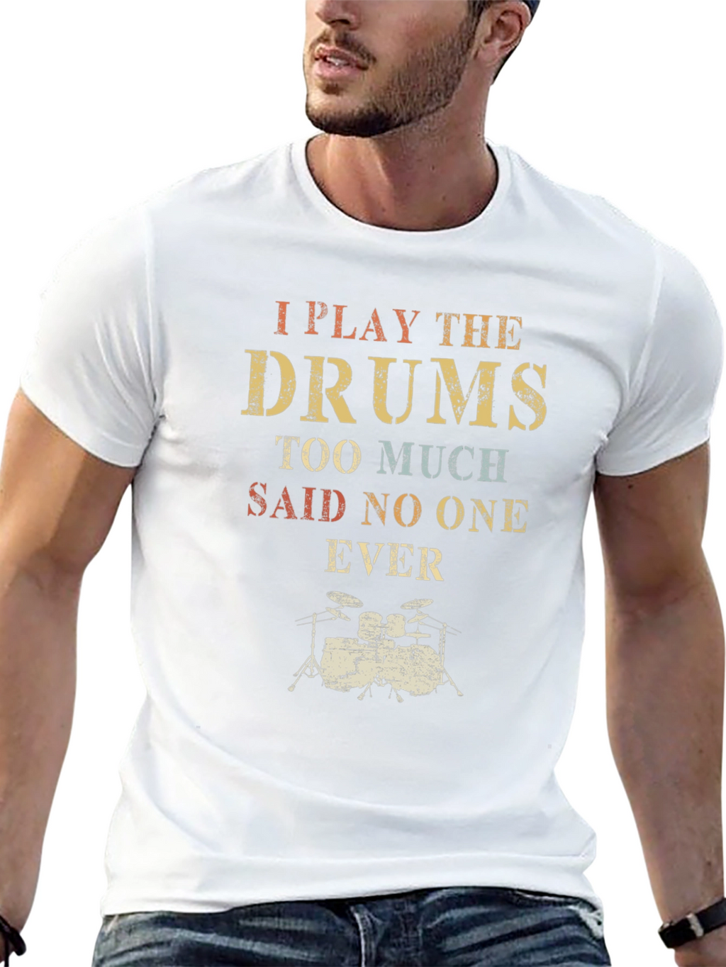 I Play the Drums T-Shirt - Musician Tee