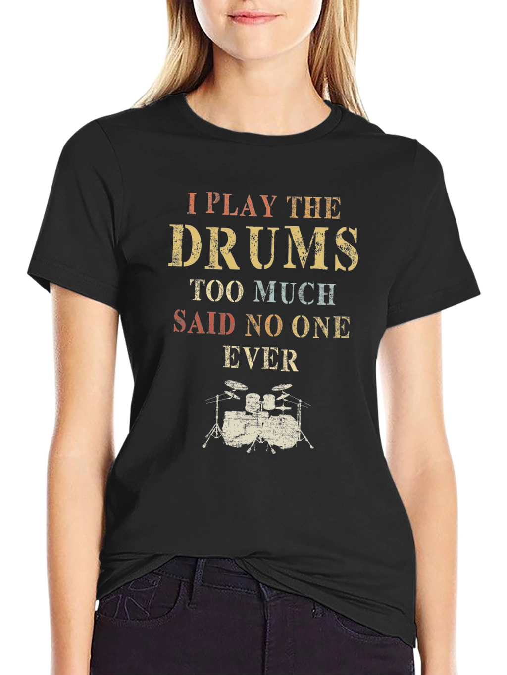 I Play the Drums T-Shirt - Musician Tee