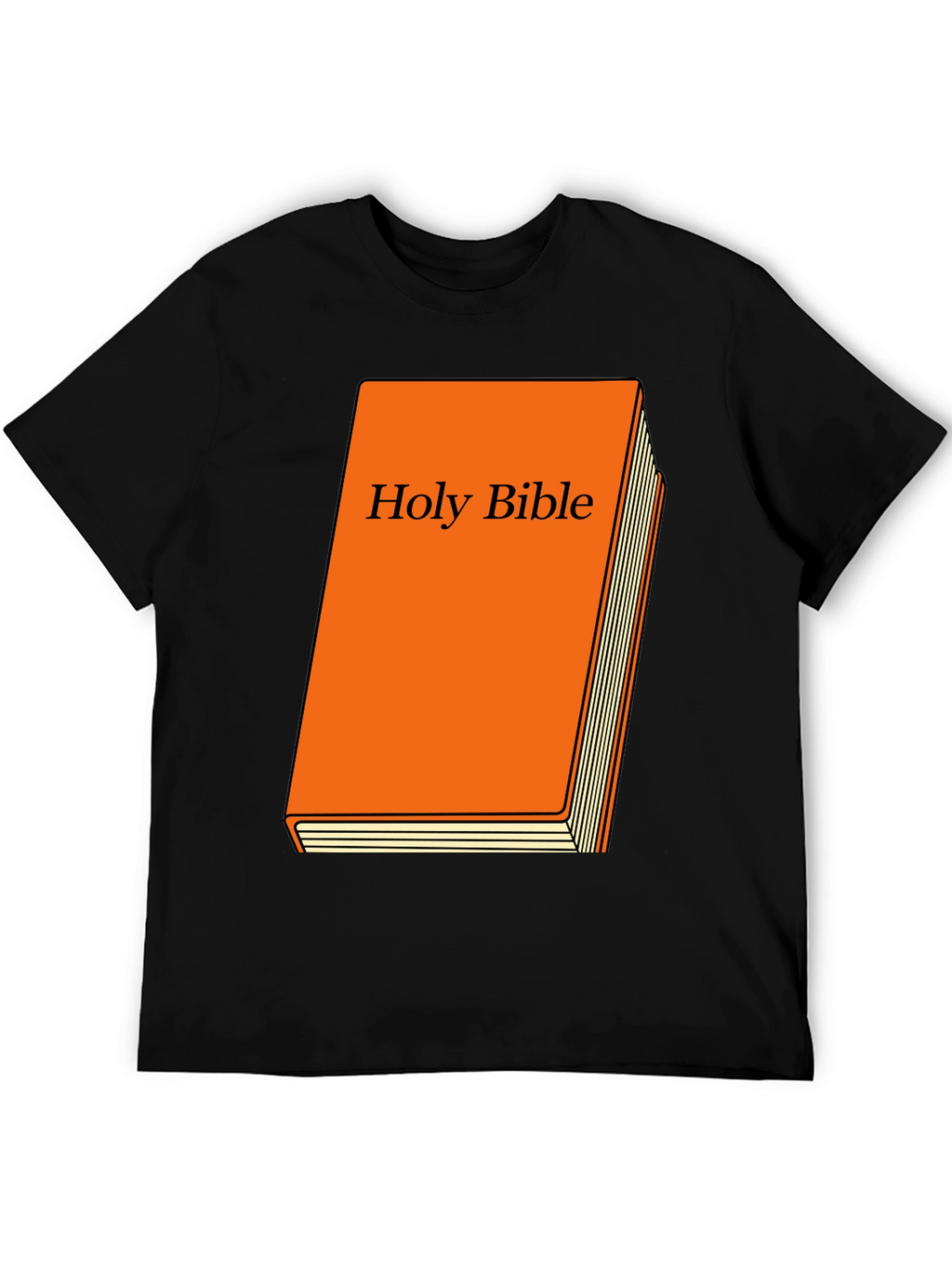 Holy Bible T-Shirt Religious Book Tee