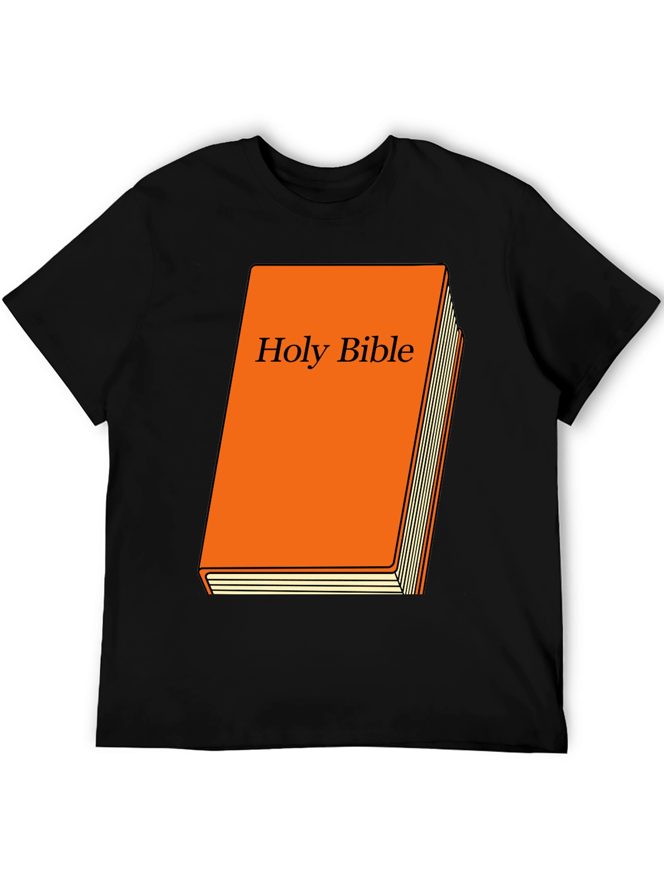Holy Bible T-Shirt Religious Book Tee