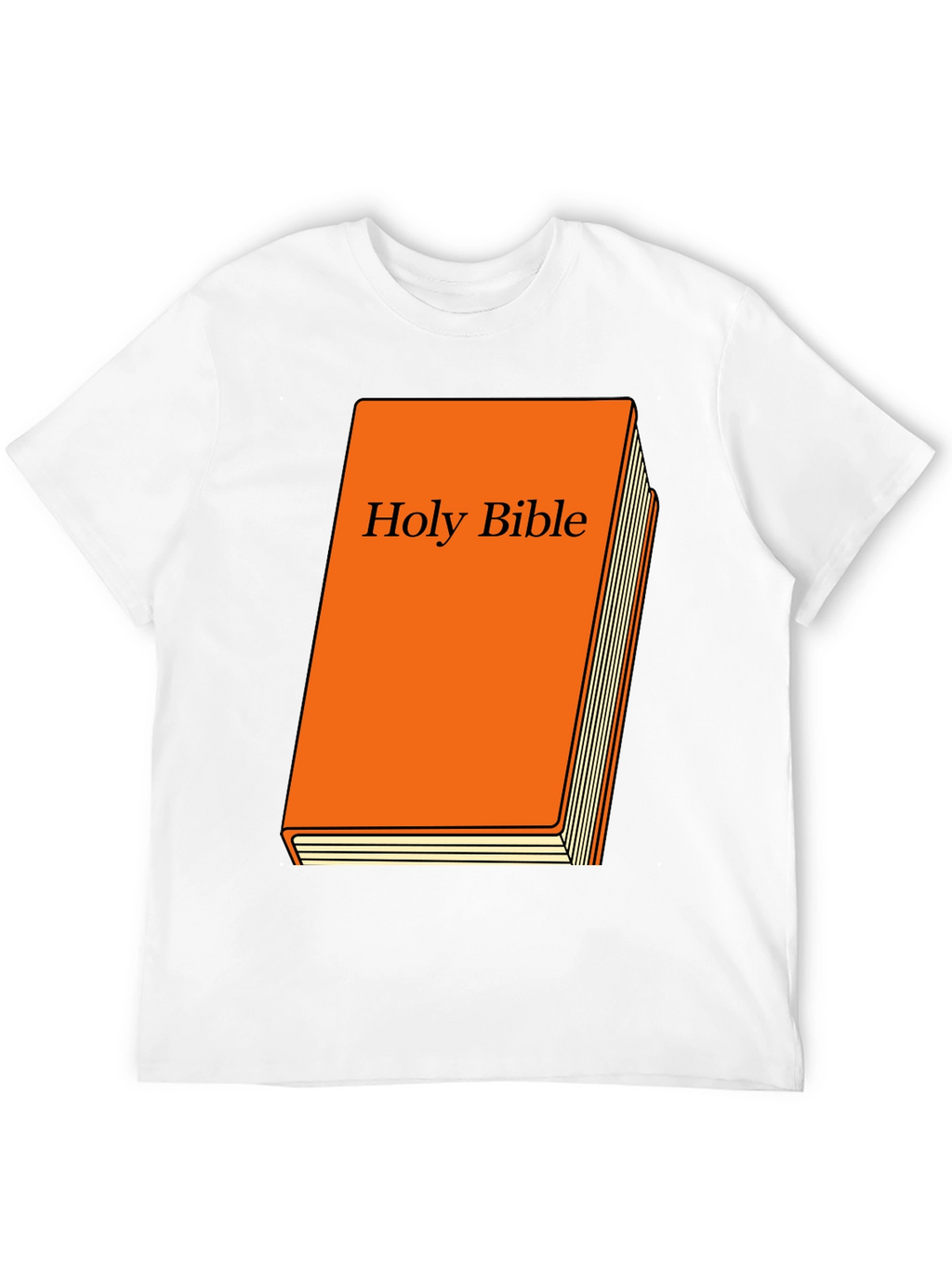 Holy Bible T-Shirt Religious Book Tee