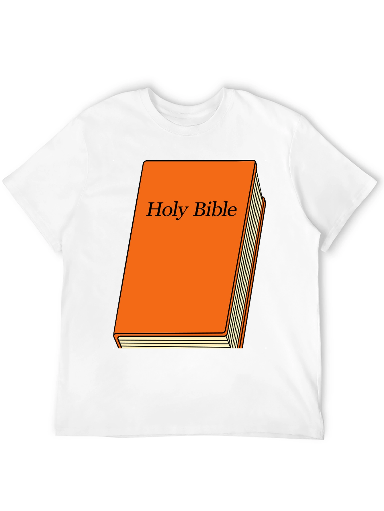 Holy Bible T-Shirt Religious Book Tee