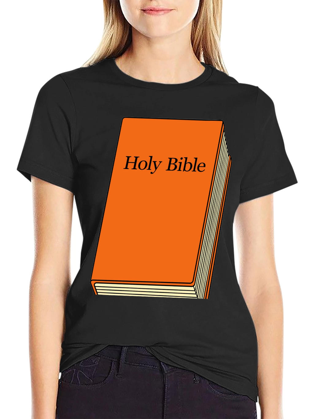 Holy Bible T-Shirt Religious Book Tee