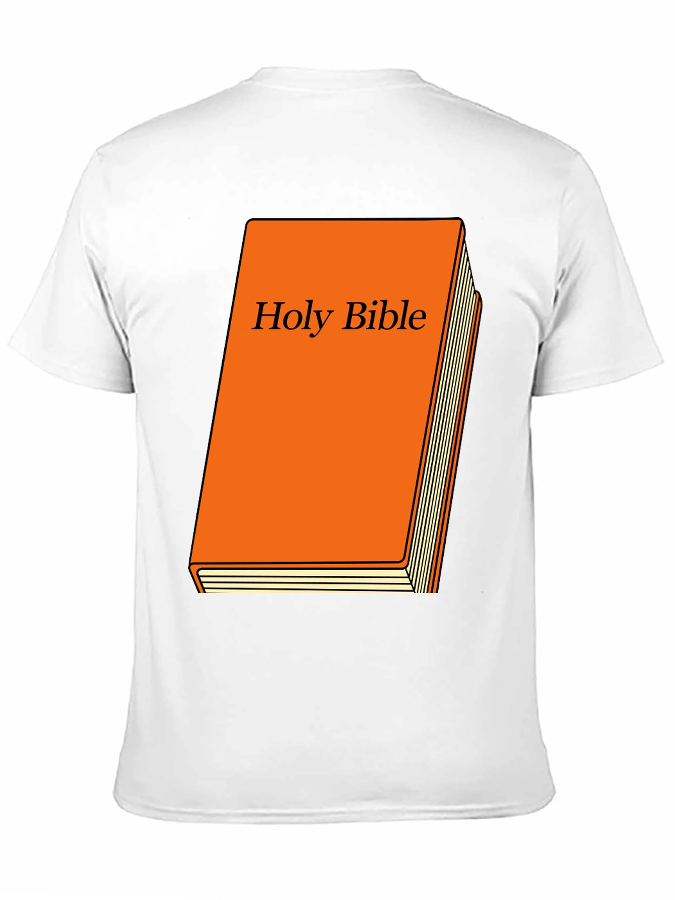 Holy Bible T-Shirt Religious Book Tee