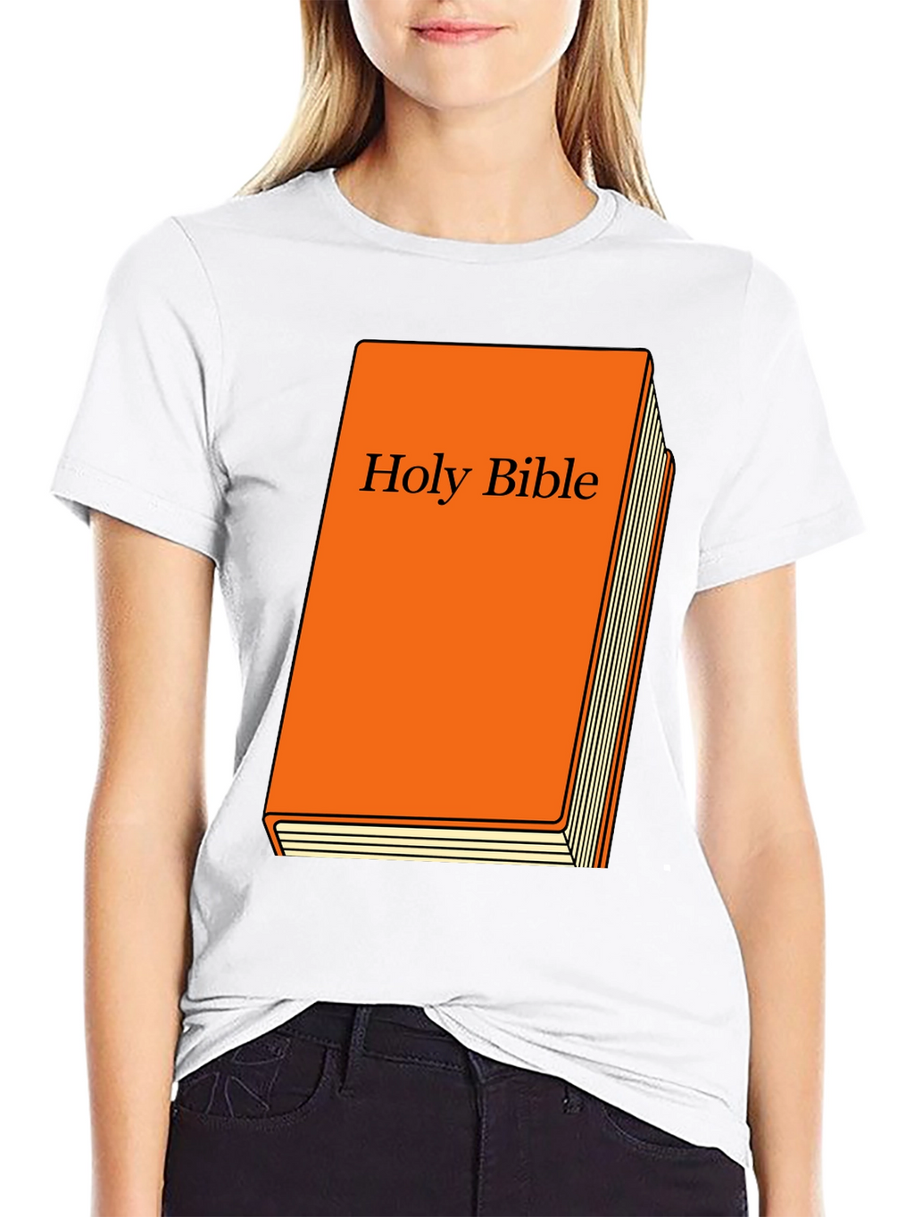 Holy Bible T-Shirt Religious Book Tee
