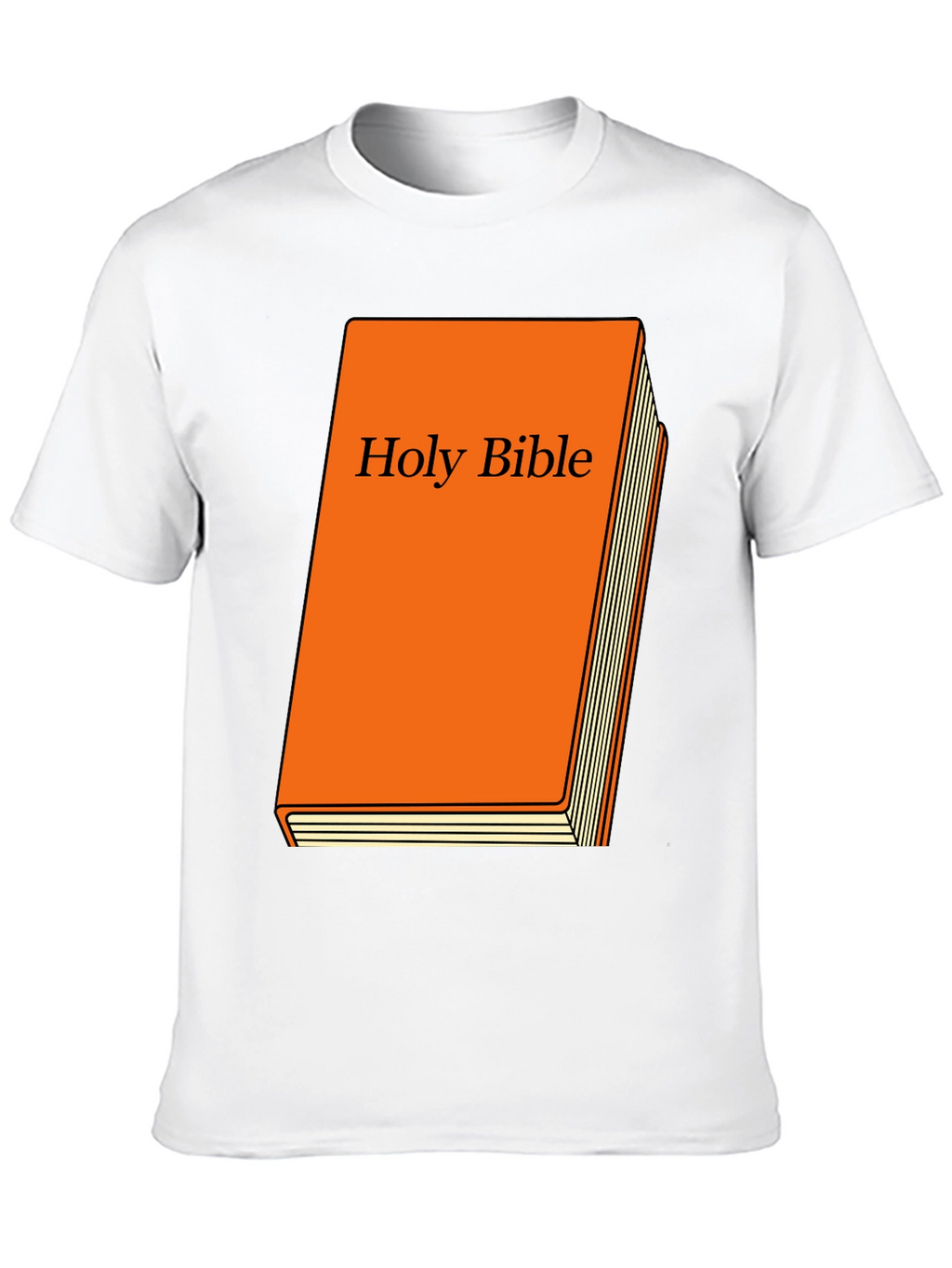 Holy Bible T-Shirt Religious Book Tee