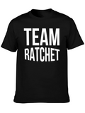 Team Ratchet Black Graphic Tee