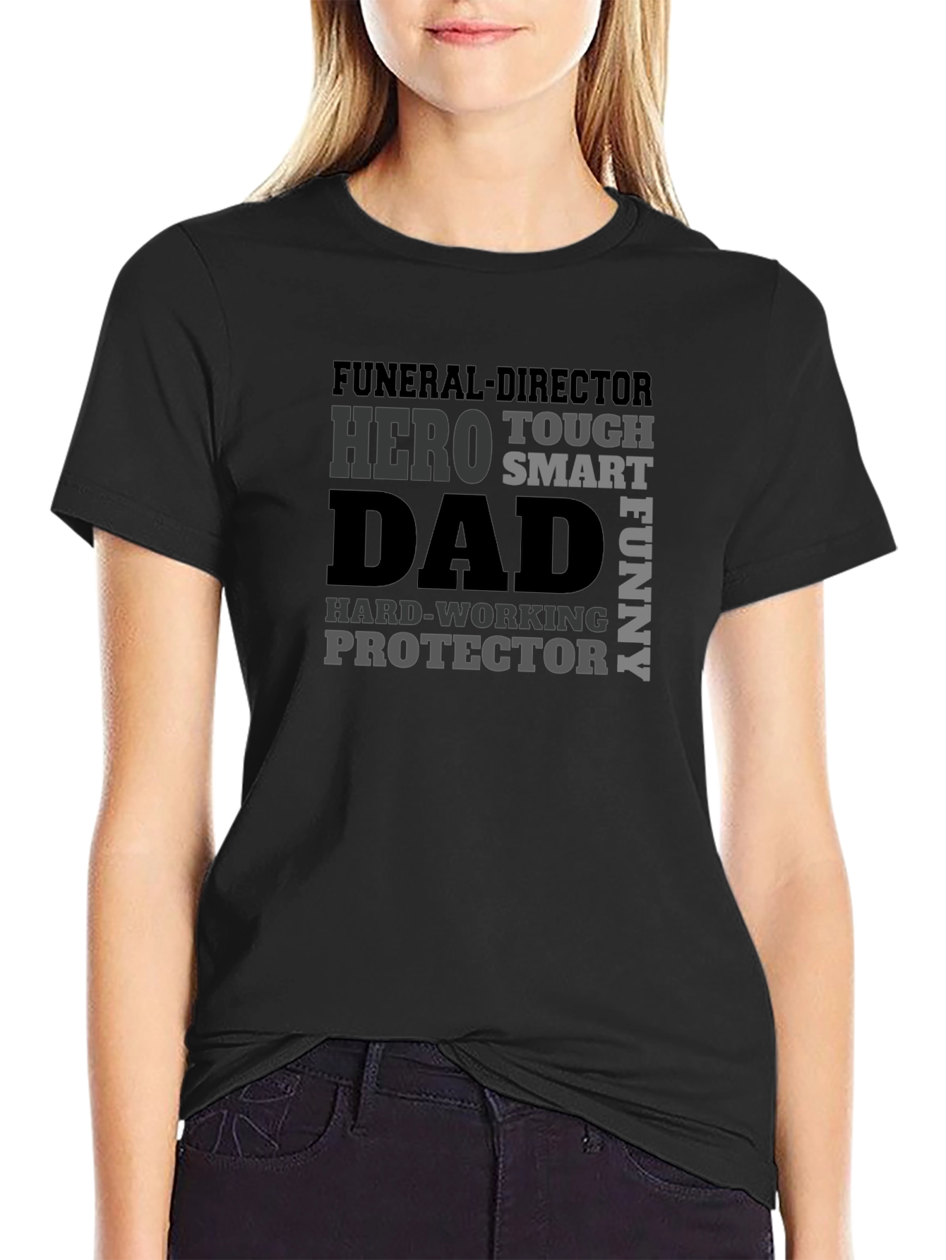 Funeral Director Dad T-Shirt - Hero Protector Fathers Day Gift
