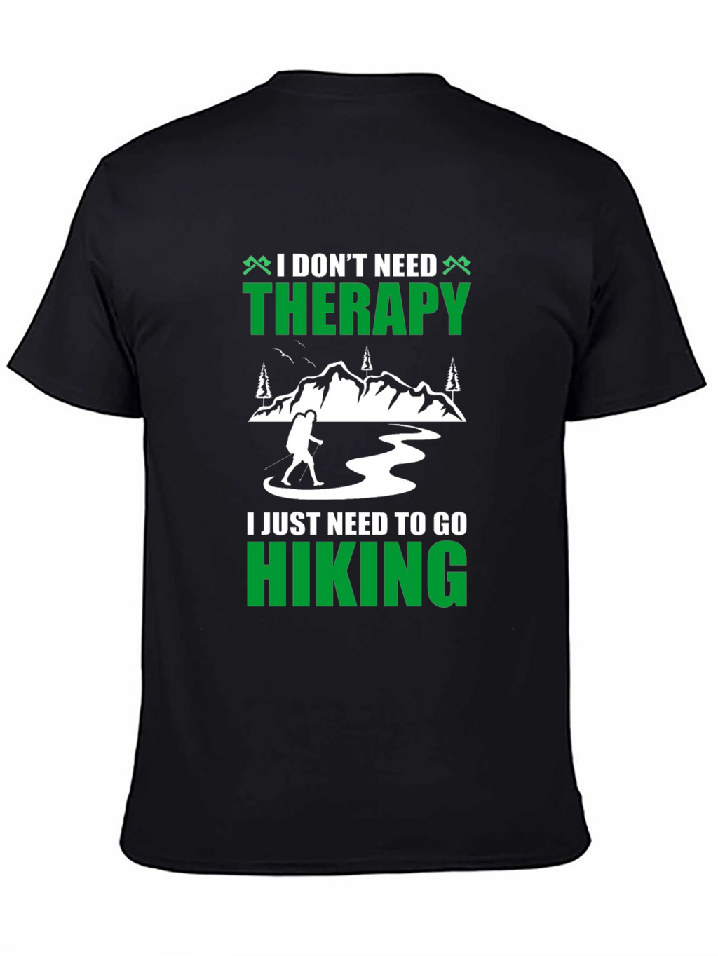 Hiking Therapy T-Shirt - Nature Lover Tee