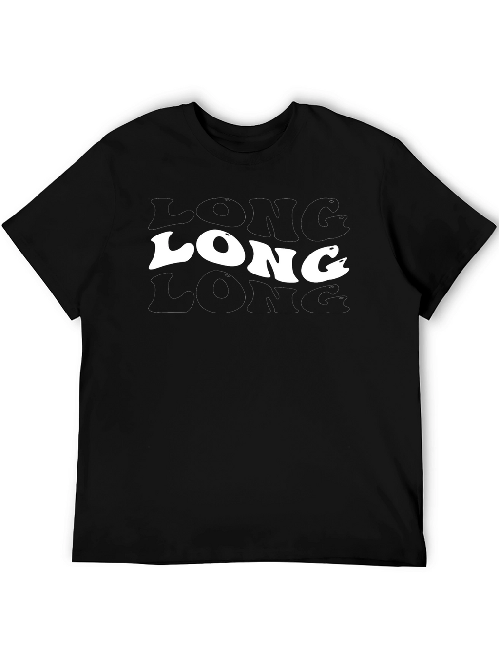 Retro Long Graphic Tee - Comfort Fit