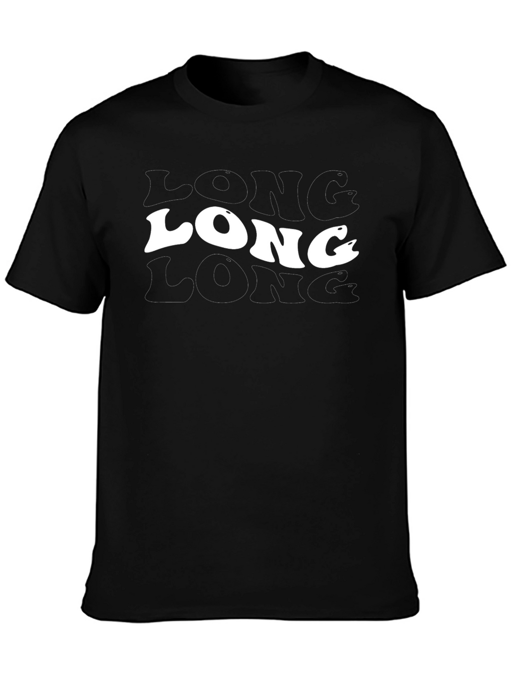 Retro Long Graphic Tee - Comfort Fit