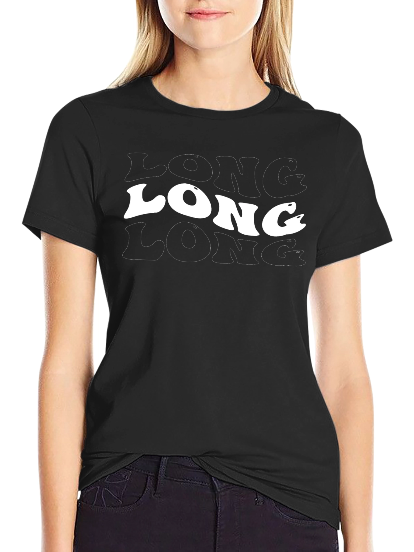 Retro Long Graphic Tee - Comfort Fit