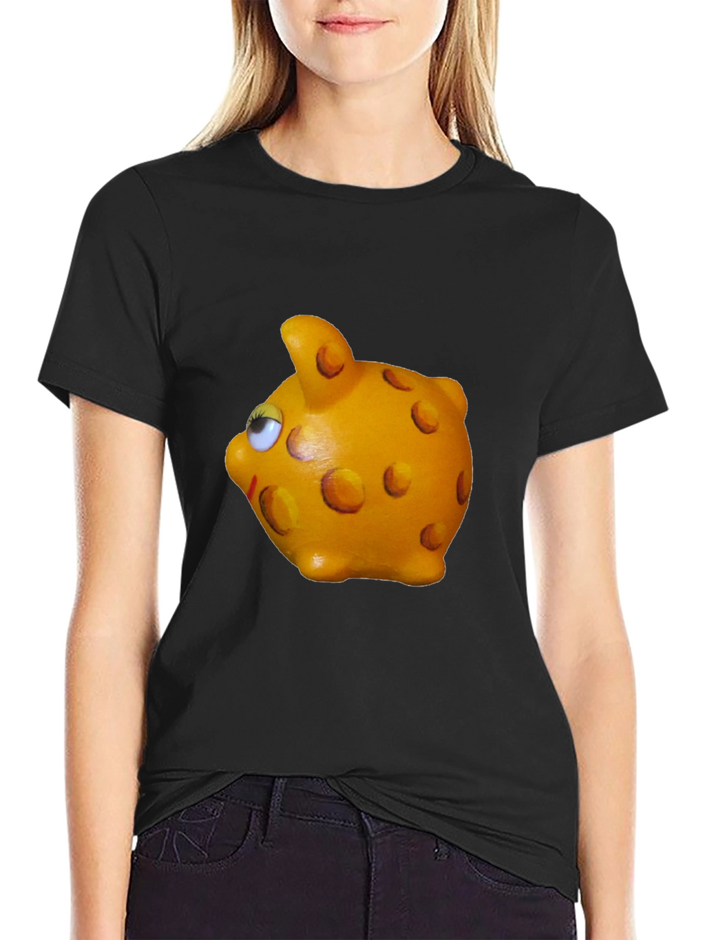 Funny Piggy Bank Graphic Tee - Unisex