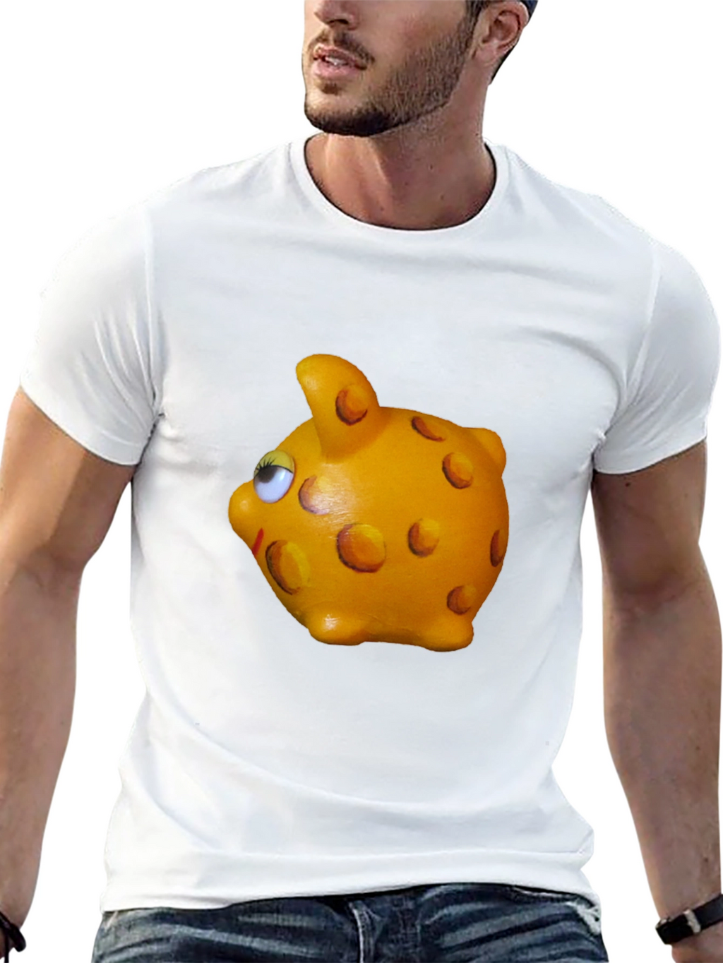 Funny Piggy Bank Graphic Tee - Unisex