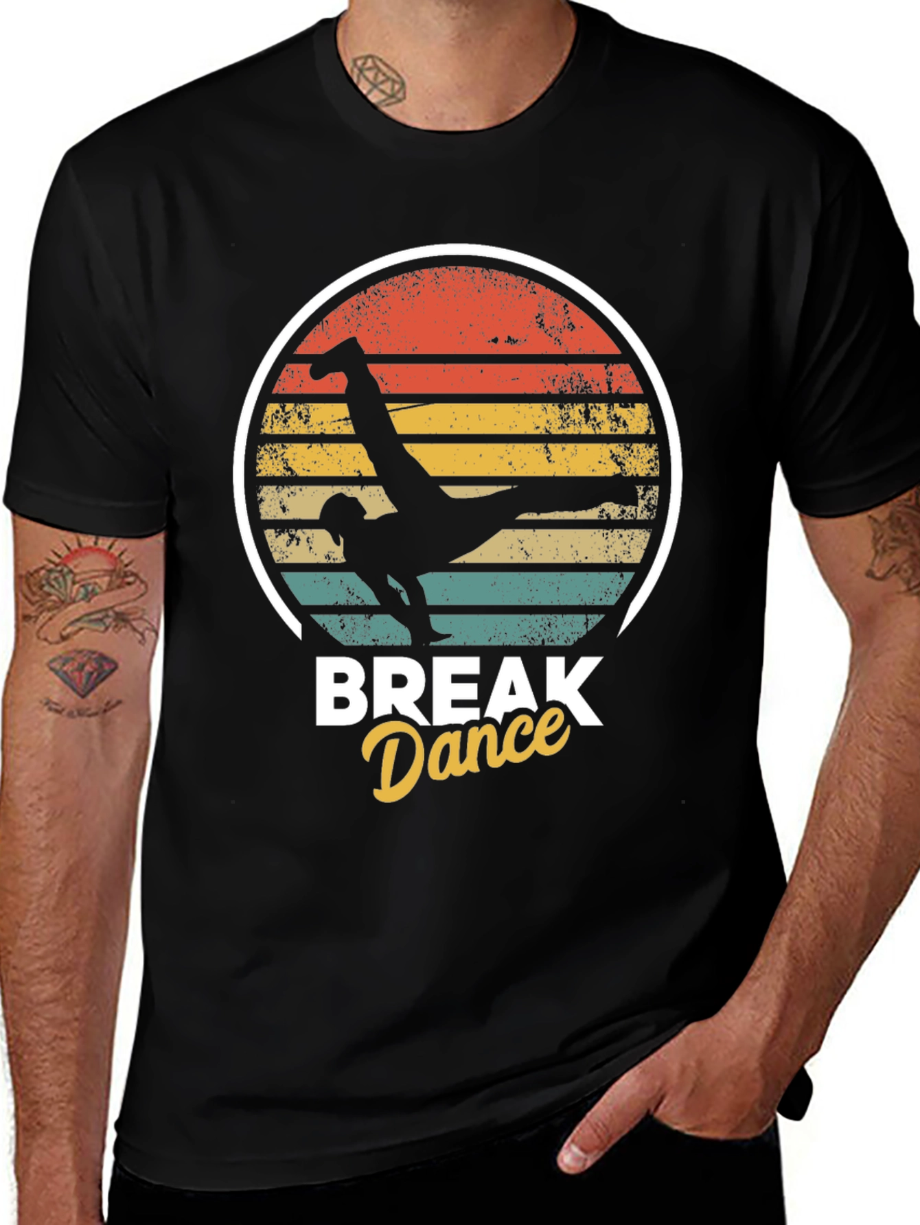 Retro Breakdance T-Shirt - Vintage Dancer Tee