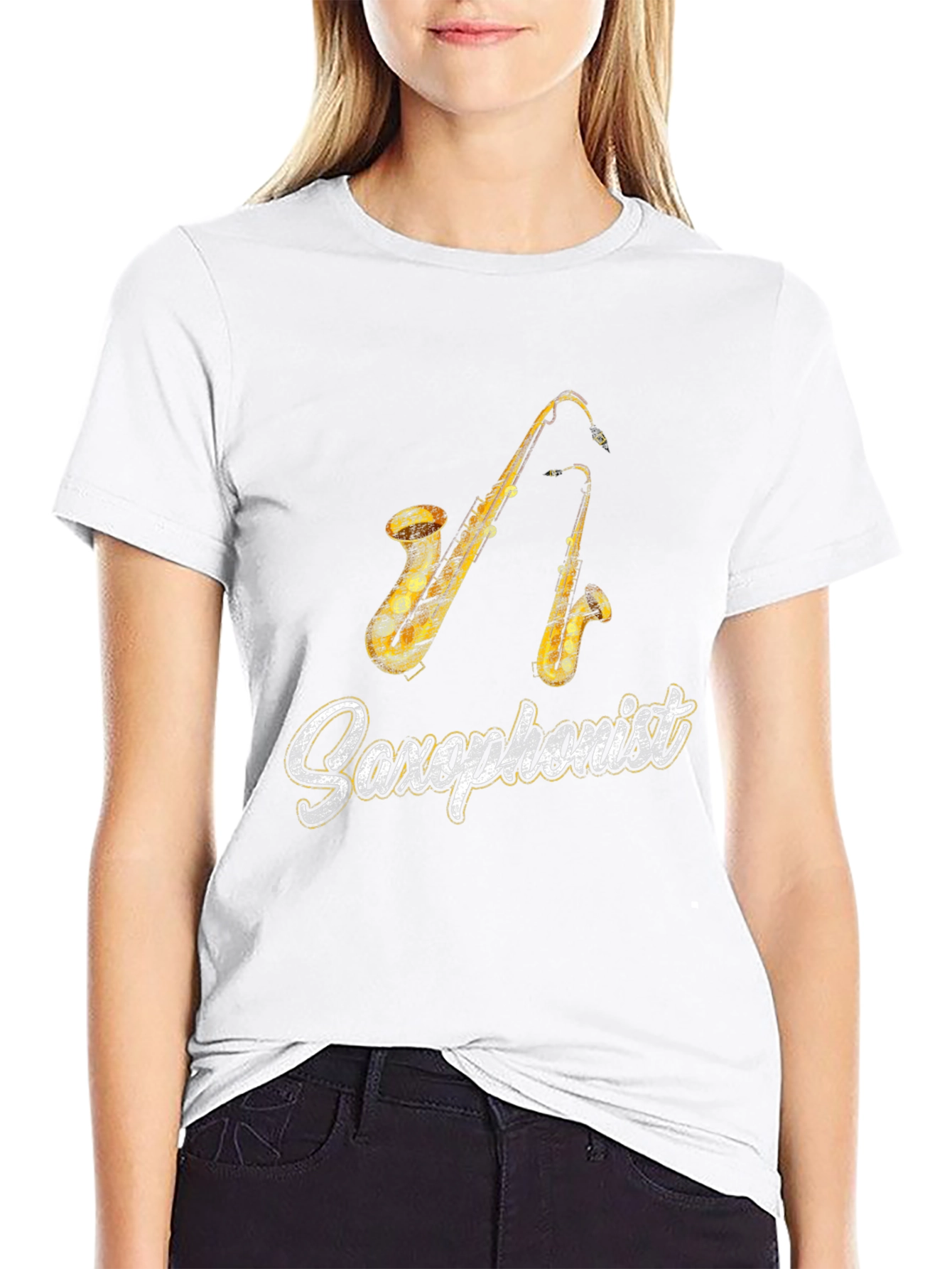 Saxophonist Graphic T-Shirt - Musician Tee