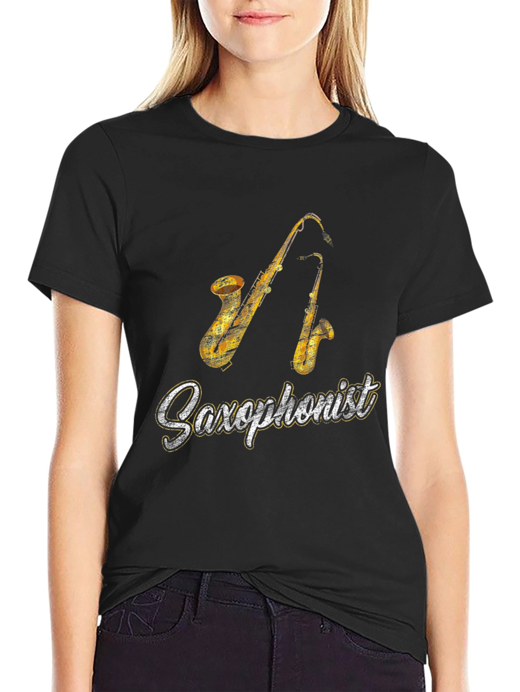 Saxophonist Graphic T-Shirt - Musician Tee