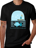 Anticipation Fishing T-Shirt Funny Graphic Tee