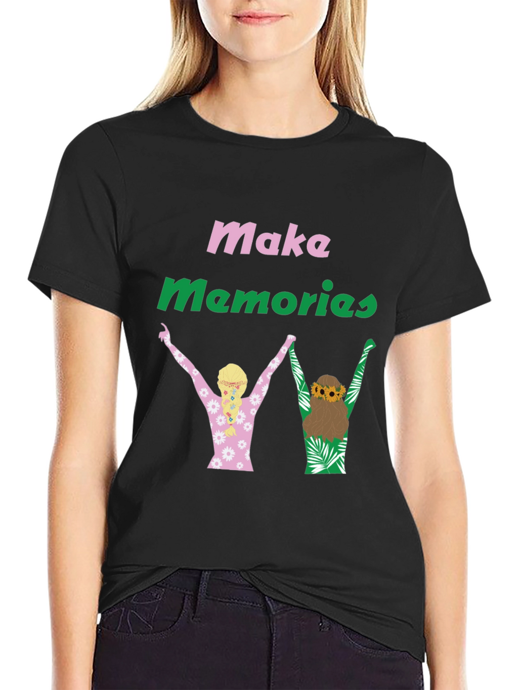 Make Memories Graphic T-Shirt - Vacation Ready
