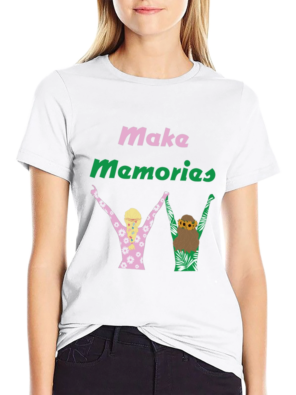 Make Memories Graphic T-Shirt - Vacation Ready