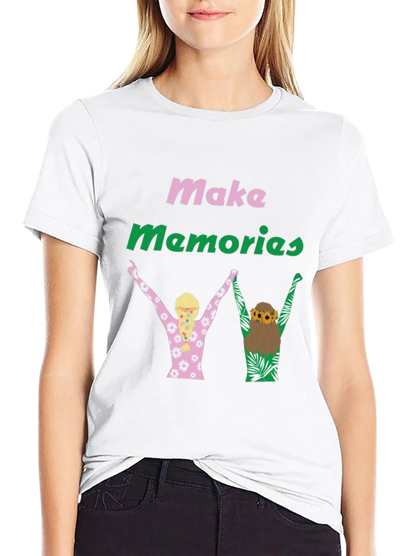 Make Memories Graphic T-Shirt - Vacation Ready