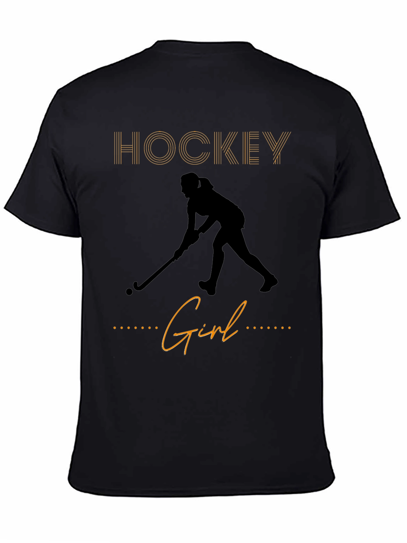 Hockey Girl T-Shirt - Sporty Graphic Tee