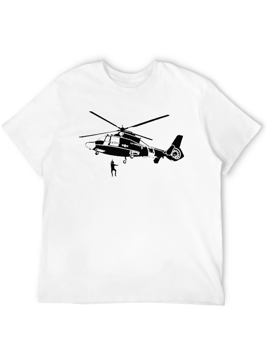 Military Helicopter Design Tee