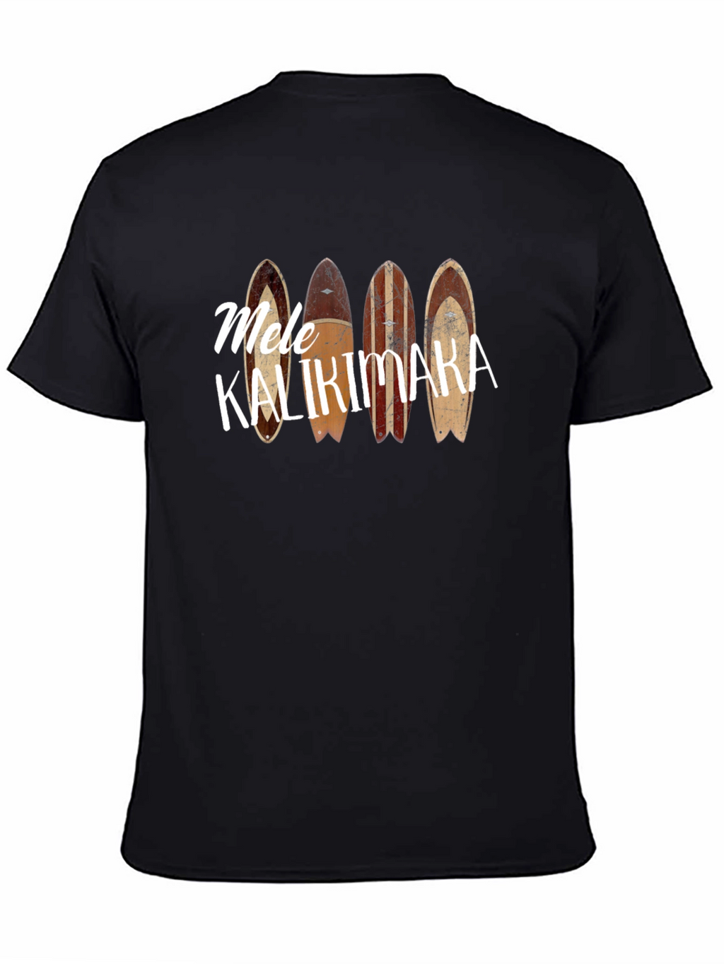 Mele Kalikimaka Surfboard T-Shirt