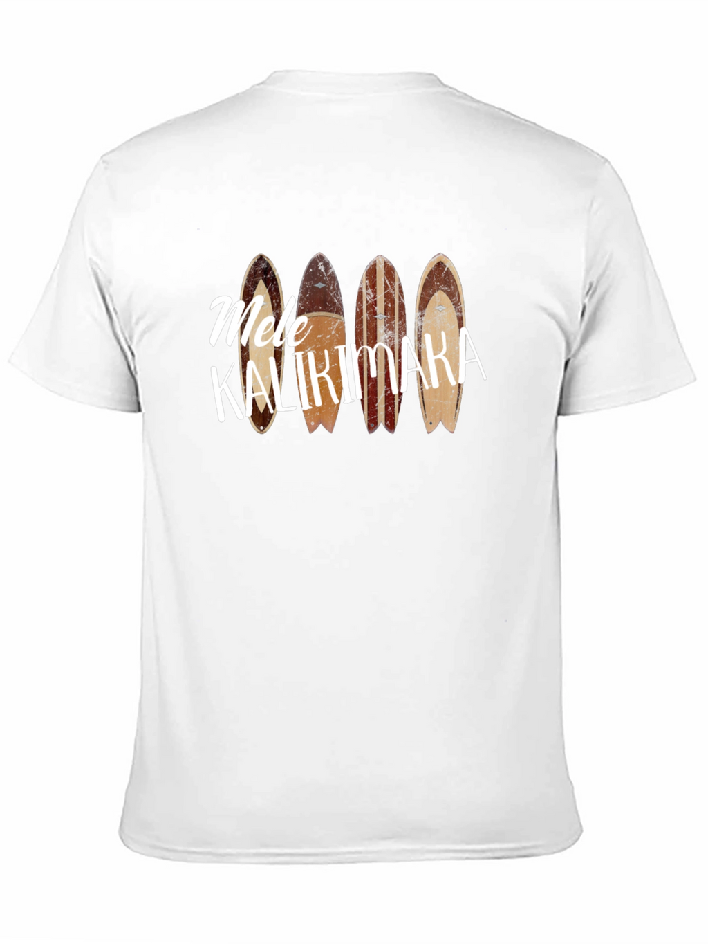 Mele Kalikimaka Surfboard T-Shirt