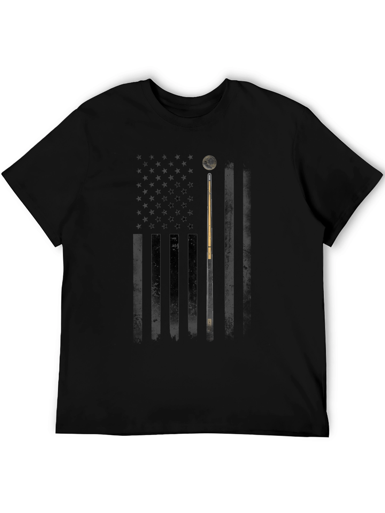 USA Flag Billiards T-Shirt
