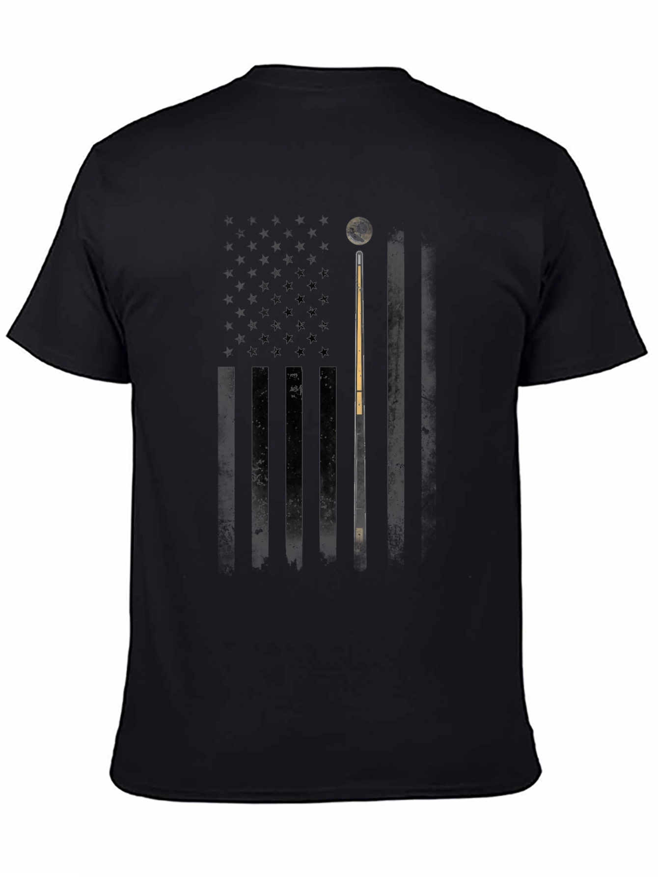 USA Flag Billiards T-Shirt