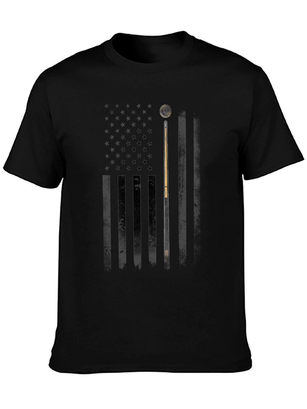 USA Flag Billiards T-Shirt