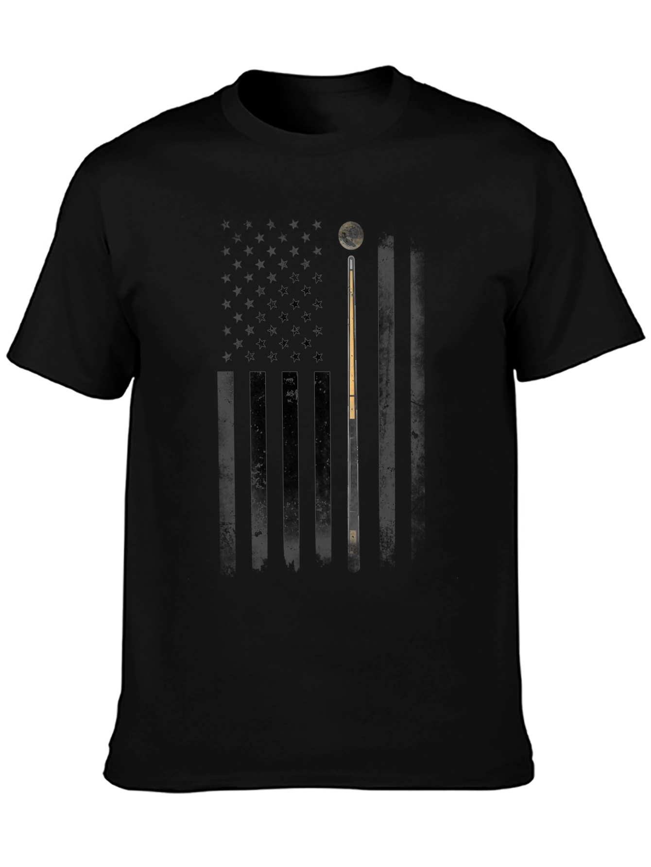 USA Flag Billiards T-Shirt