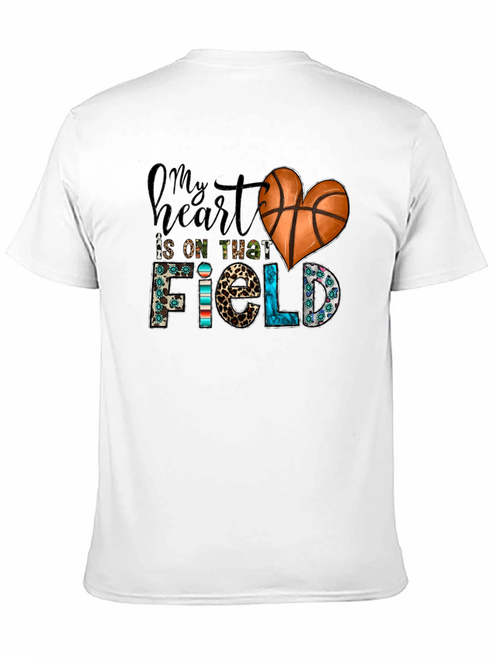 Basketball Heart T-Shirt