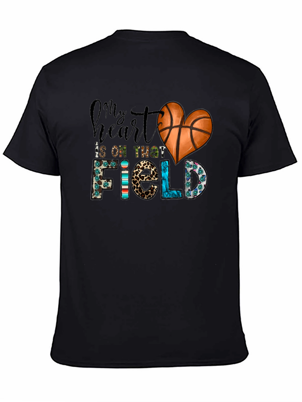 Basketball Heart T-Shirt