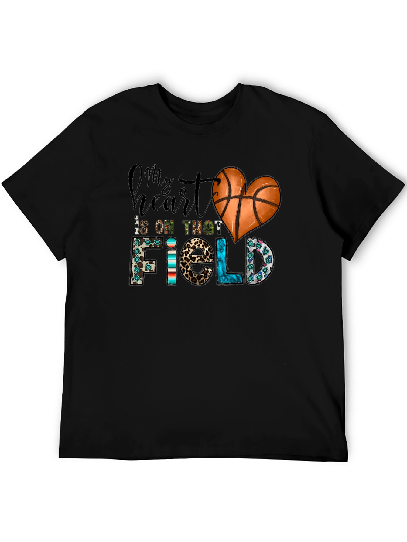 Basketball Heart T-Shirt