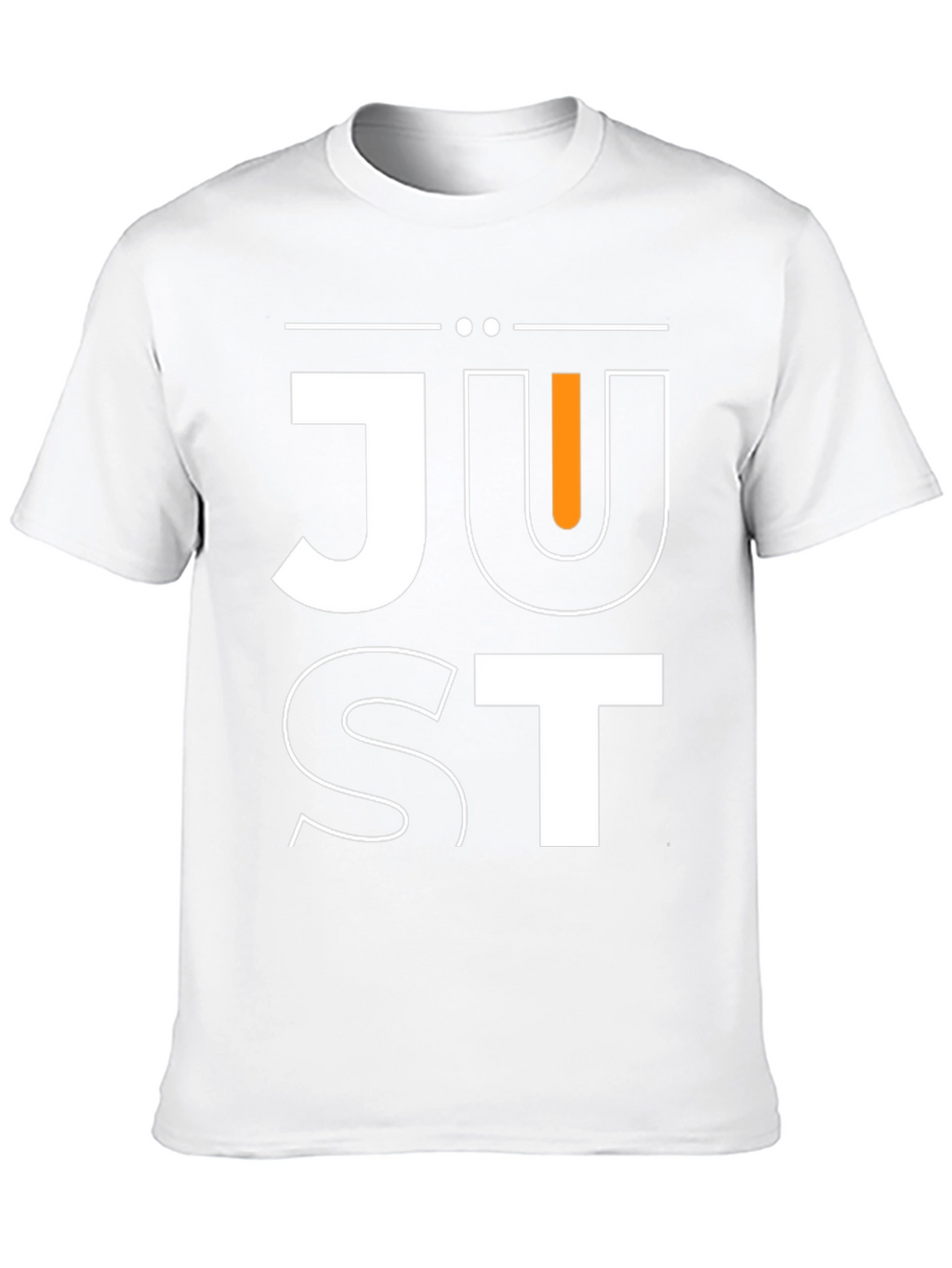 Just Graphic Print Crew Neck T-Shirt