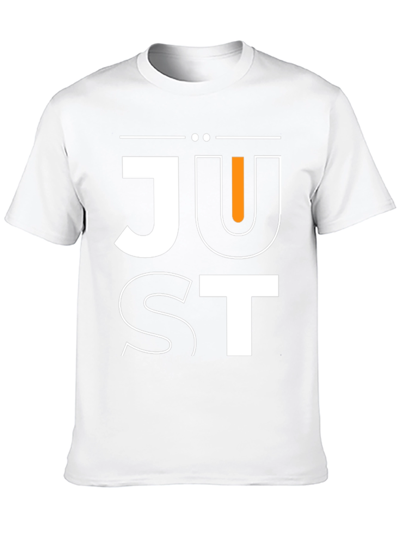 Just Graphic Print Crew Neck T-Shirt