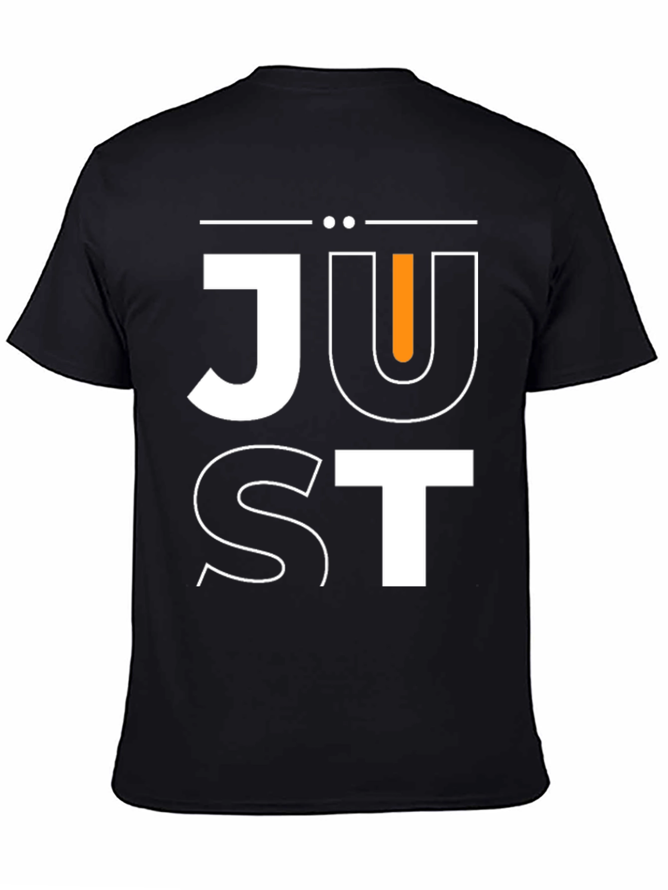 Just Graphic Print Crew Neck T-Shirt