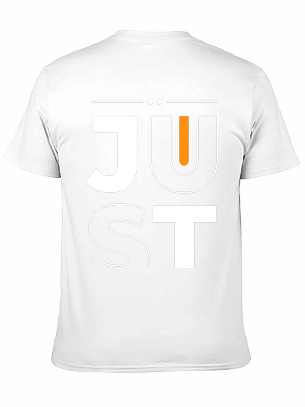 Just Graphic Print Crew Neck T-Shirt