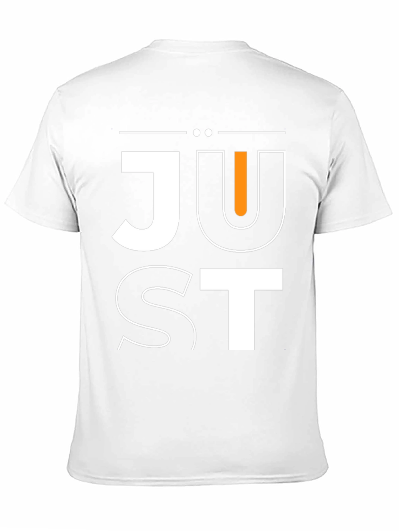 Just Graphic Print Crew Neck T-Shirt