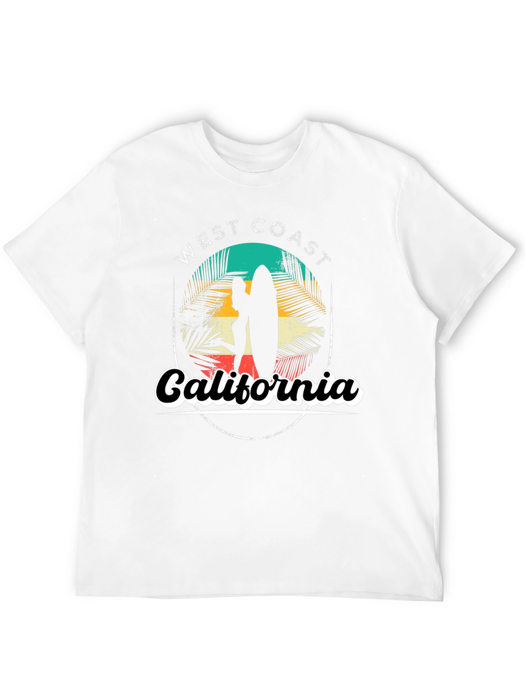 West Coast California Graphic T-Shirt