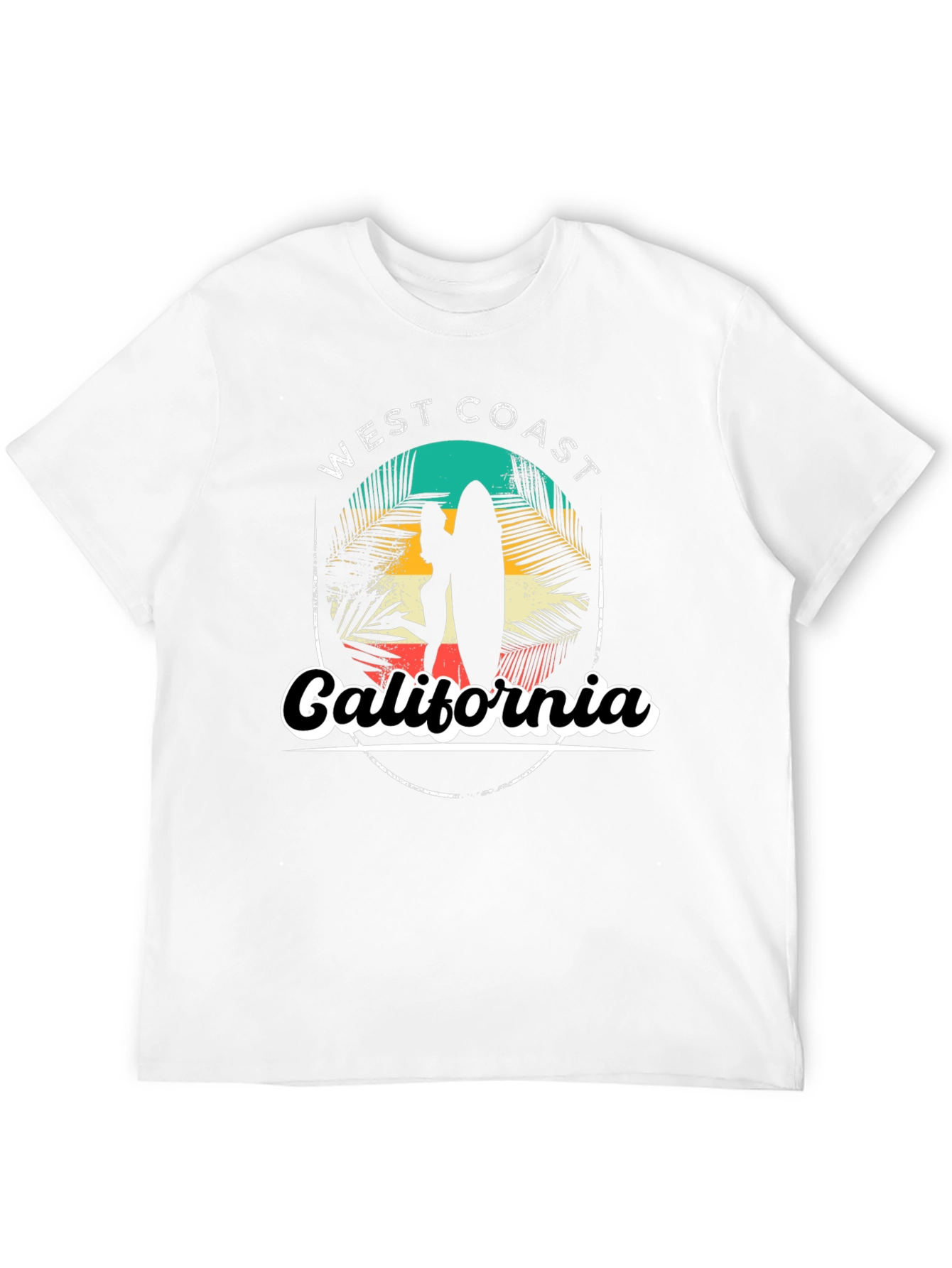 West Coast California Graphic T-Shirt