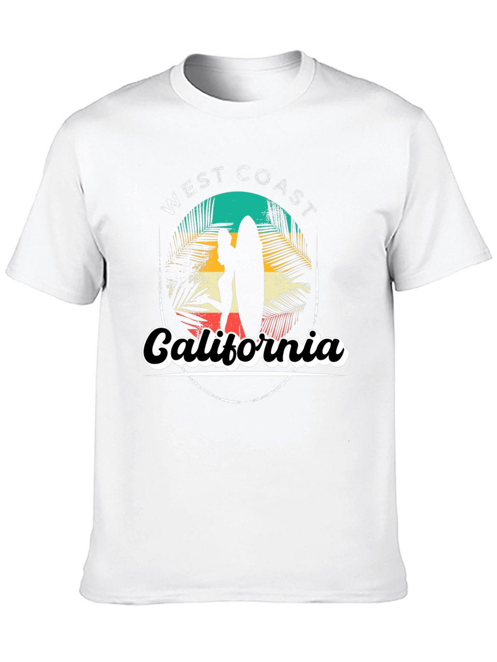 West Coast California Graphic T-Shirt