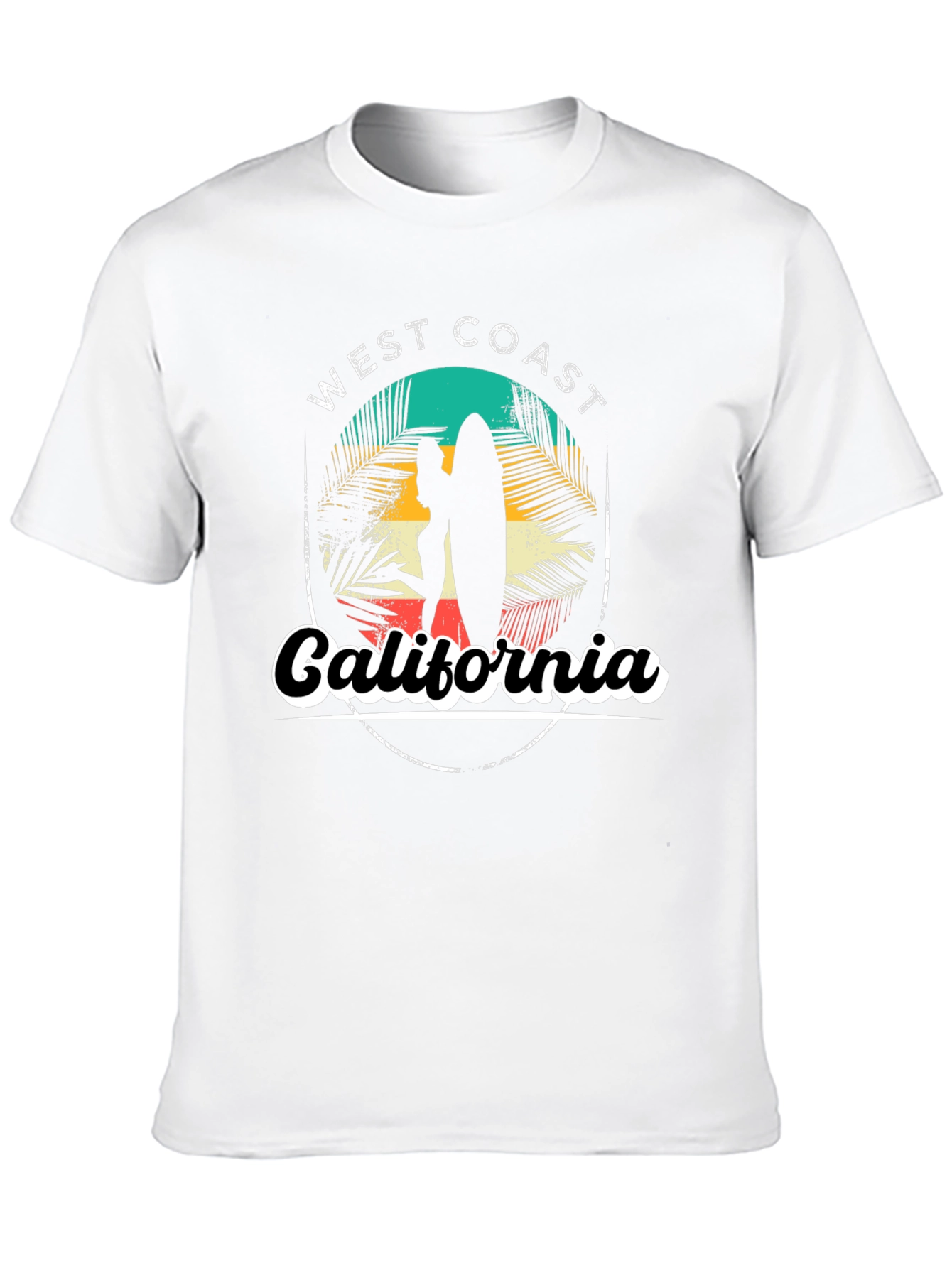 West Coast California Graphic T-Shirt