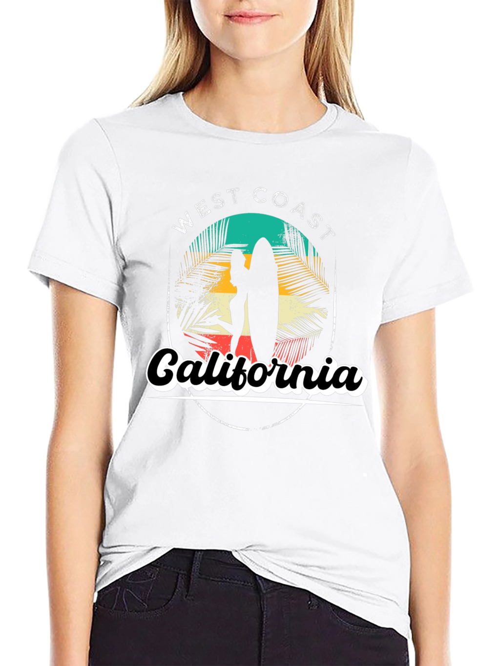 West Coast California Graphic T-Shirt