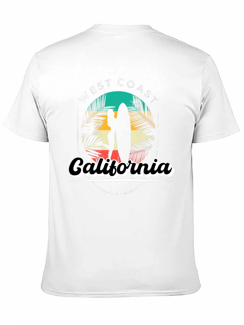 West Coast California Graphic T-Shirt
